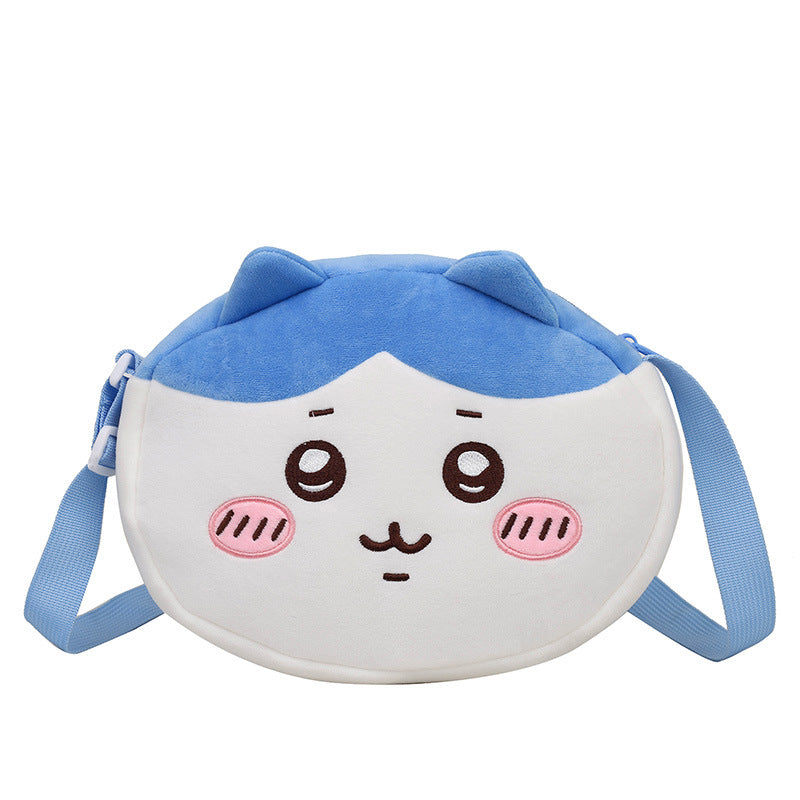 Cartoon Anime Style Cute Rabbit Round Crossbody Bags