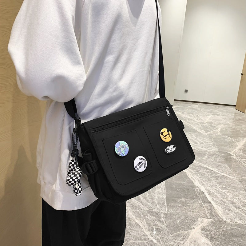 Men's Single Style Tuition Fashion Portable Simplicity Men's Shoulder Bags