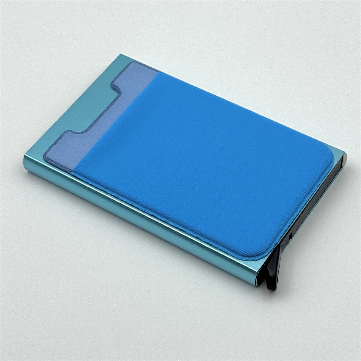 Cloth Credit Box Brush Creative Membership Clip Fashion Aluminum Card Holder