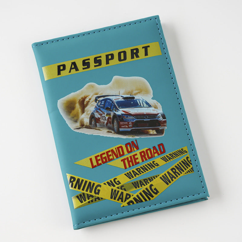 Challenge Blood Style Creative Passport Cover Card Holder