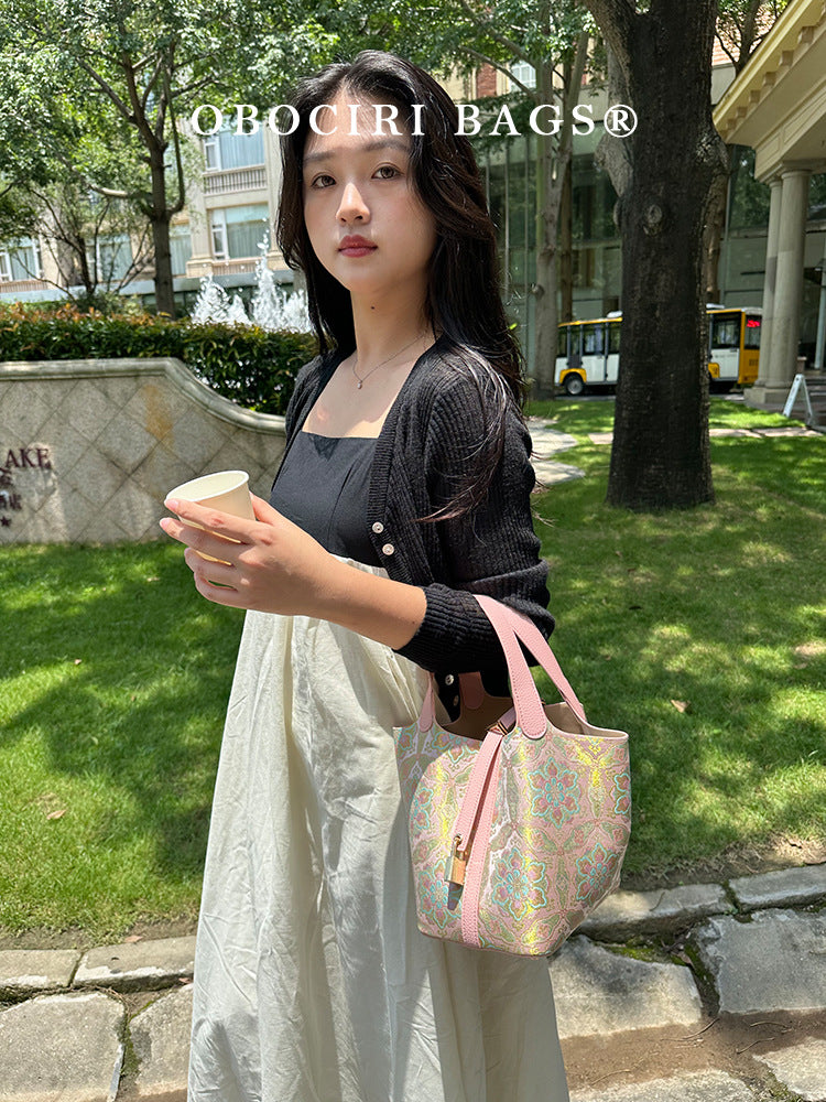 Women's Style High-grade Vegetable Basket Large Capacity Crossbody Bags