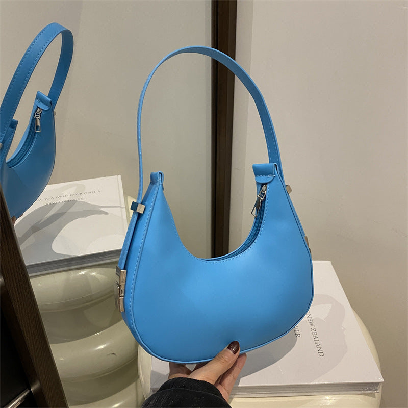 French Minority Female Popular Advanced Texture Armpit Bags