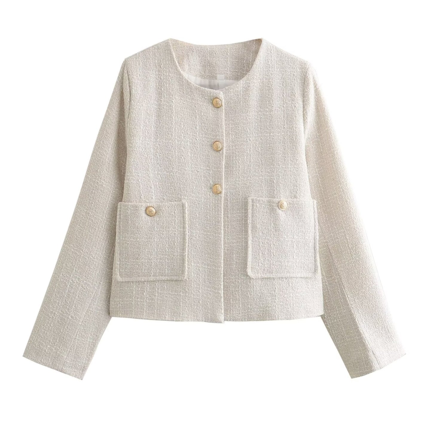 Women's Slouchy Autumn Solid Color Fashion Jackets