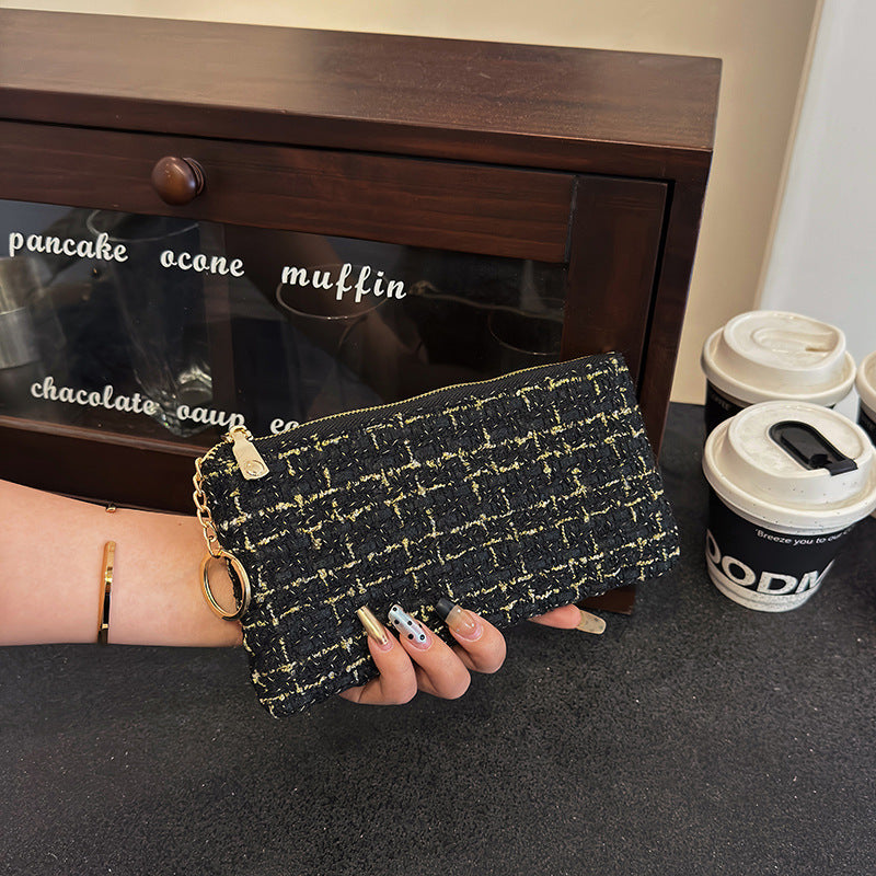 Women's Classic Style Zipper Pocket Long Ladies Wallets