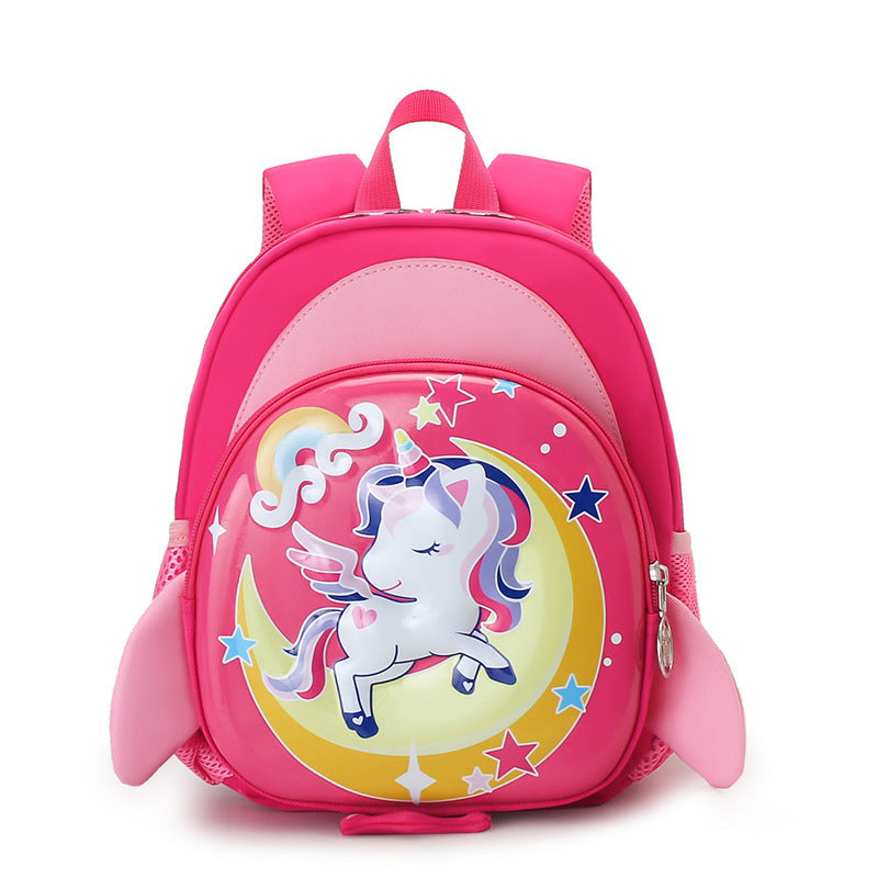 Children's Western Style Shark Egg Shell Cute Kindergarten School Bags
