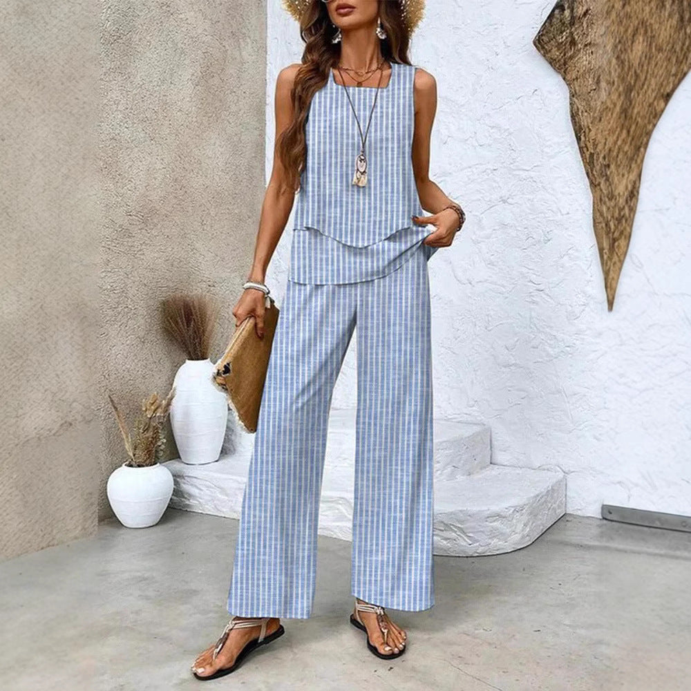 Pretty Durable Beautiful Casual Women's Sleeveless Fashion Casual Suit
