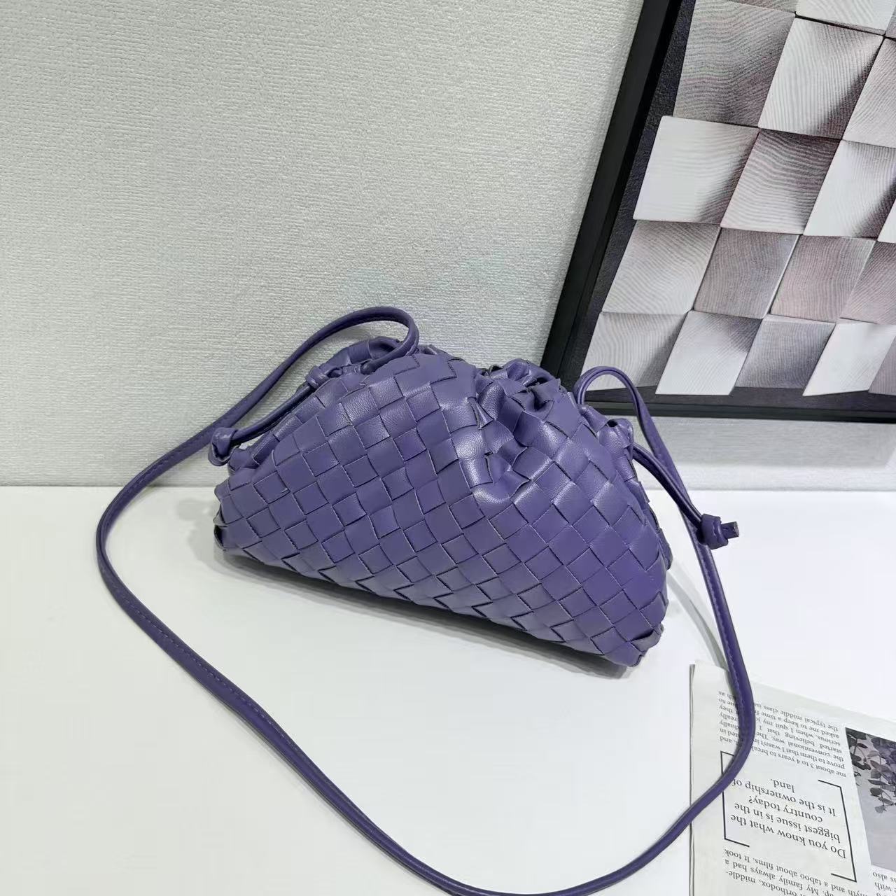Casual Classic Trendy Hand-woven Cloud Fashion Handbags
