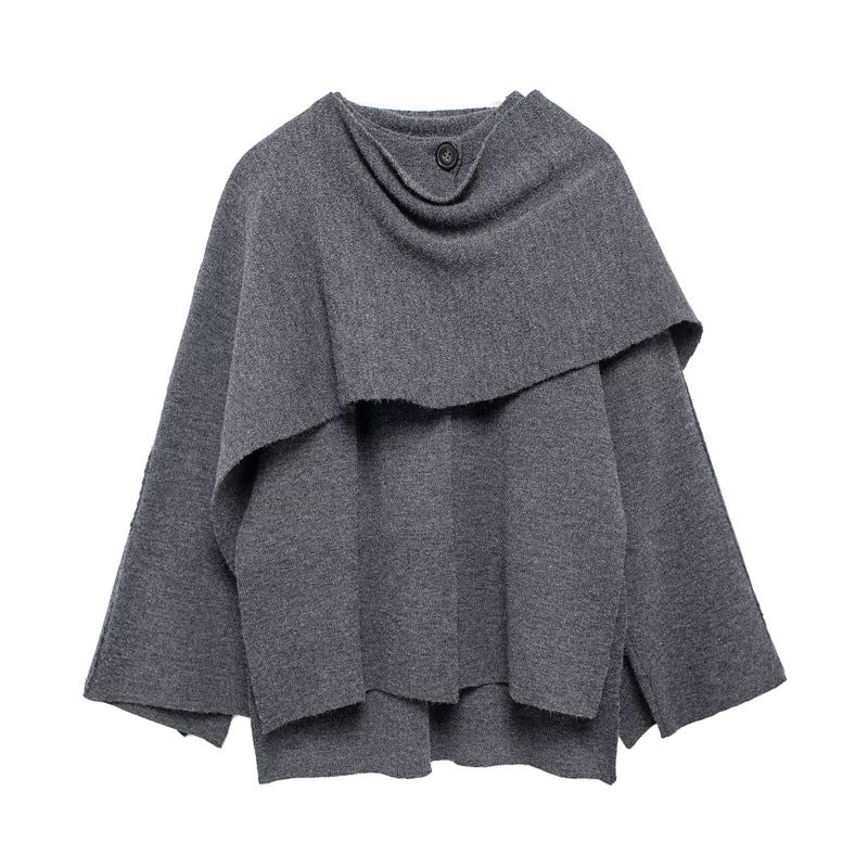 Women's Autumn Fashion Casual Temperament Cape Coats