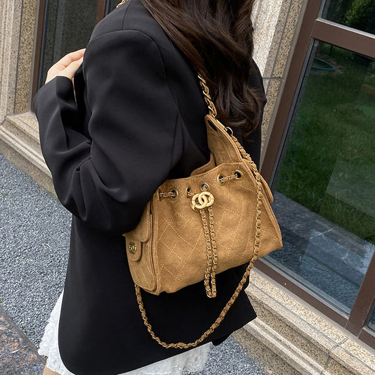 Pretty Classy Women's Retro Suede Fashion Bags