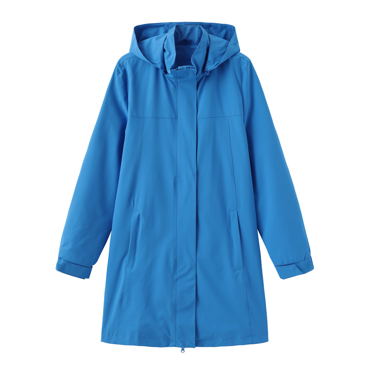 Women's Windbreaker Solid Color Long Sleeve Thin Coats