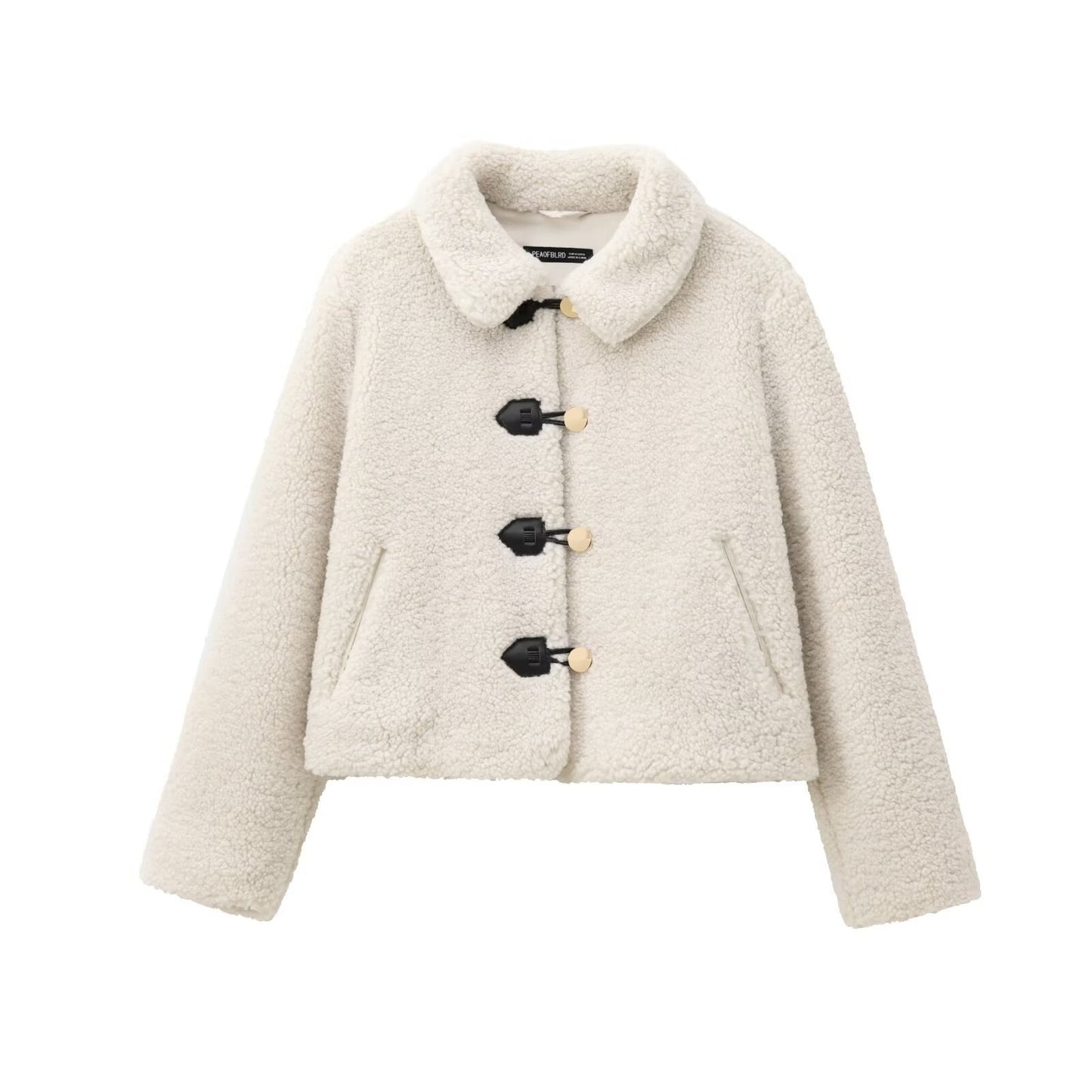 Women's Slouchy Winter Fashion Fleece Overcoat Jackets