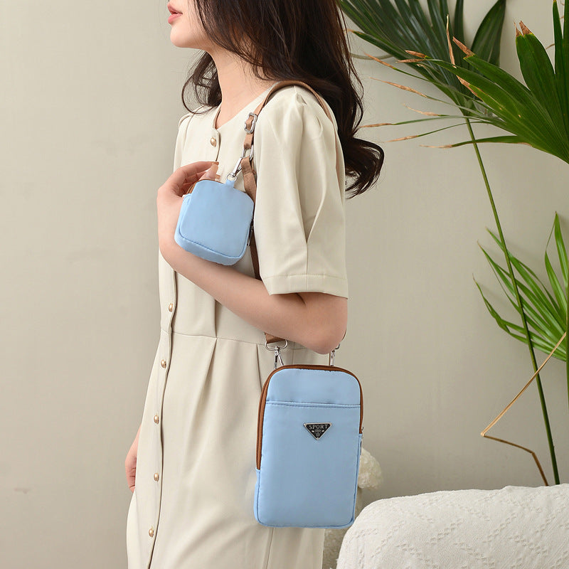 Glamorous Trendy Mobile Nylon Fashion Mini Phone Bags