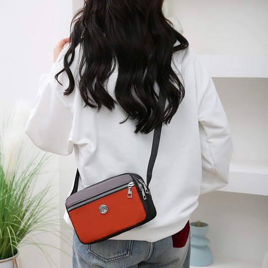 Women's Nylon Cloth Large Capacity Fashion Mobile Phone Bags
