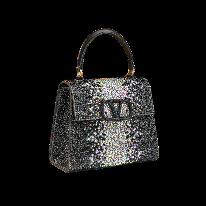 Pretty Women's Diamond Retro Fashion Good-looking Bags