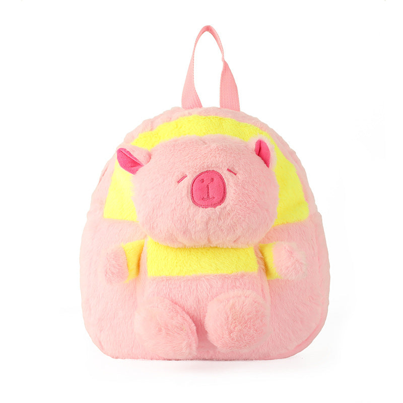 Cartoon Cute Capybara Doll For Plush Backpacks