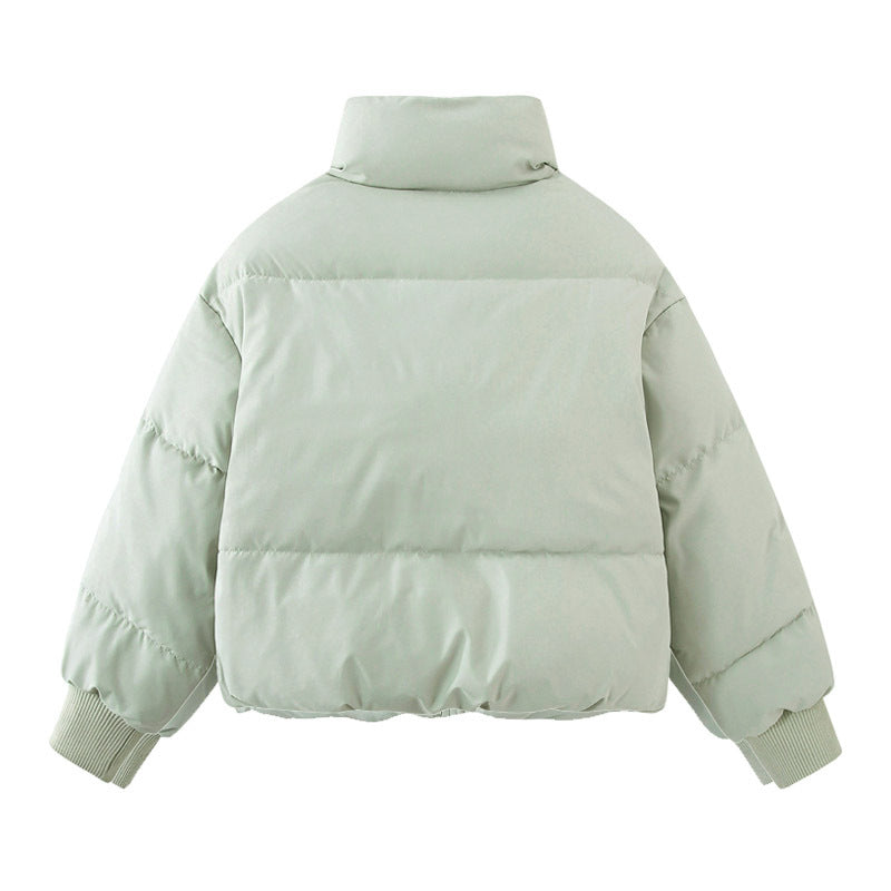 Women's Puffer Stand Collar Slimming Loose Warm Coats