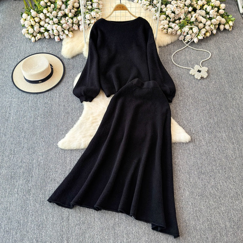 Women's Style Casual Korean Loose Pullover Long-sleeved Suits