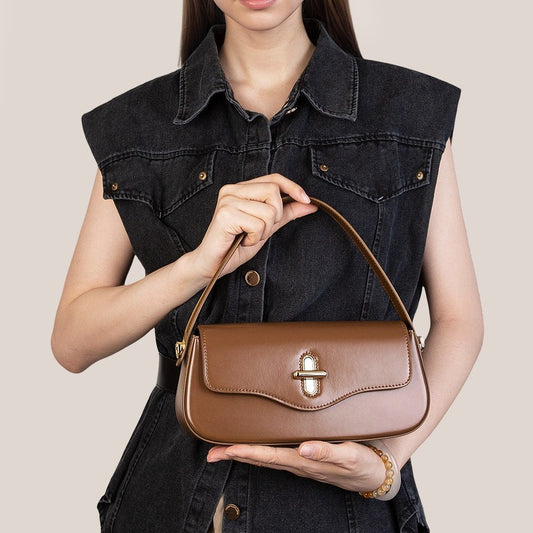 Women's Korean Portable French Stick Underarm Light Crossbody Bags