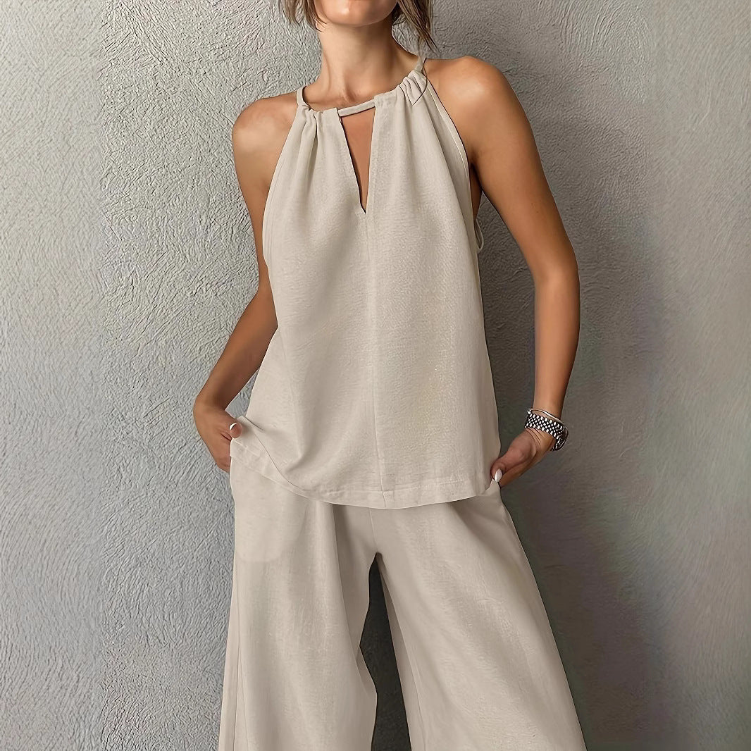 Summer Pure Color Design Sense High Suits