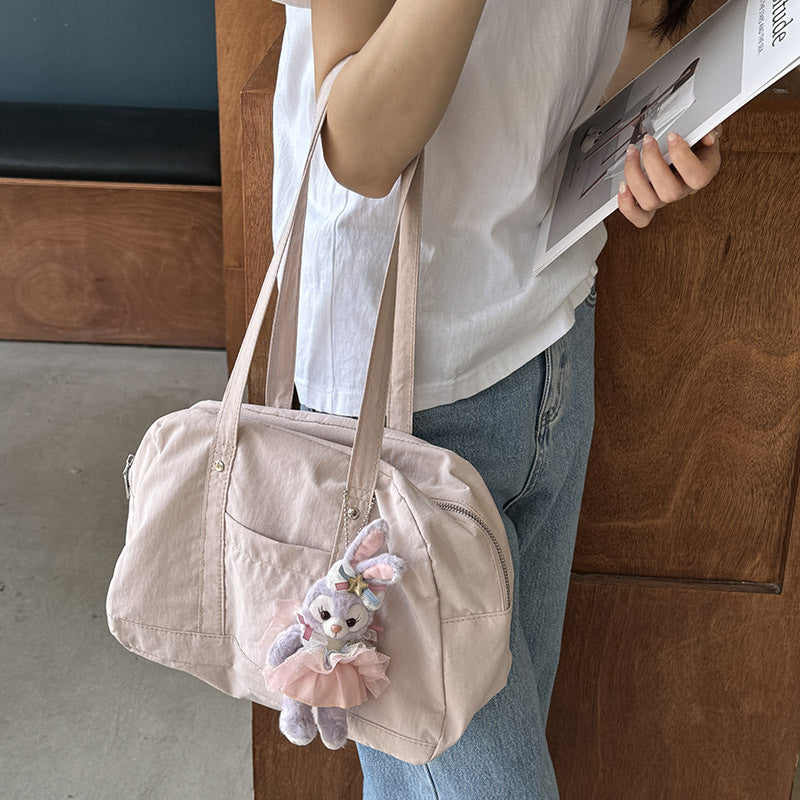 Women's Capacity Waterproof Daily Commuting Class Short-distance Nylon Travel Bags