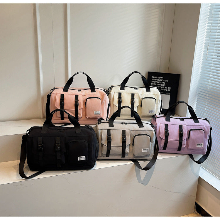 Portable Large Capacity Leisure High Texture Travel Bags