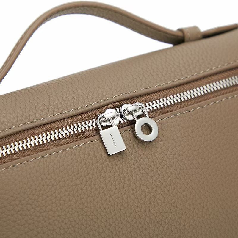 Women's Lunch Box First Layer Cowhide Genuine Handbags