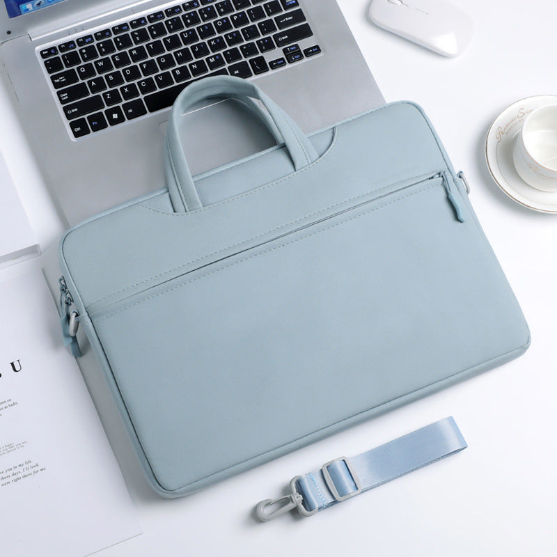 Inch Female Leather Waterproof Hard-wearing Sleeve Laptop Bags