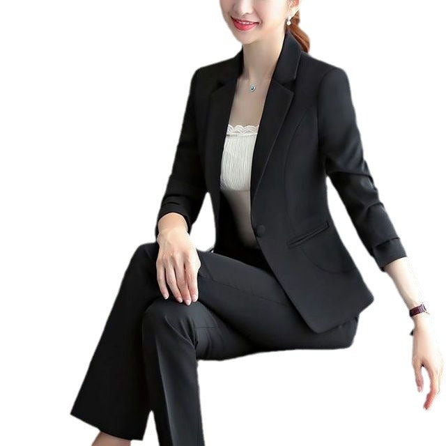 Women's Korean Style Business Fashion Casual Small Suit