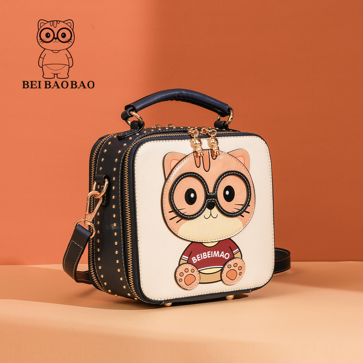 Source Simplicity Fashion Cuteness Box Portable Crossbody Bags