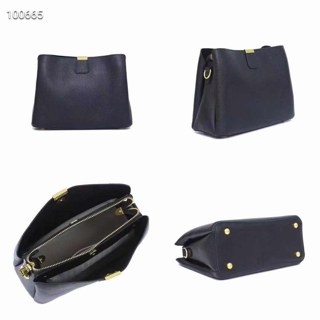 Women's Cattle Leather Trendy Commute Genuine Bags
