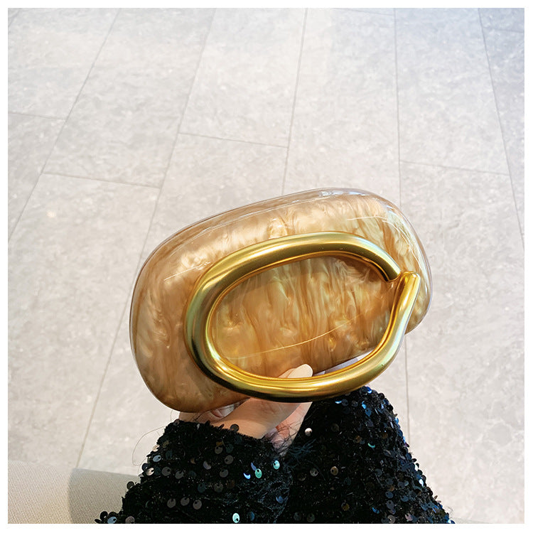 Chain Acrylic High-grade Hand Dinner Dress Bags