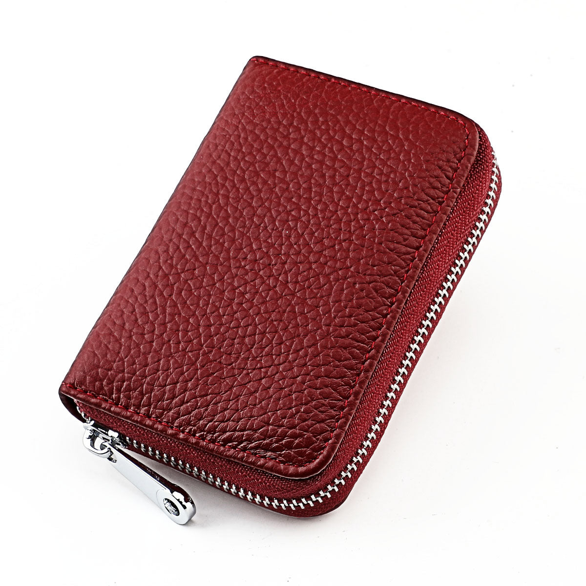 Women's & Men's & Genuine Leather Cowhide Large Capacity Multiple Card Holder