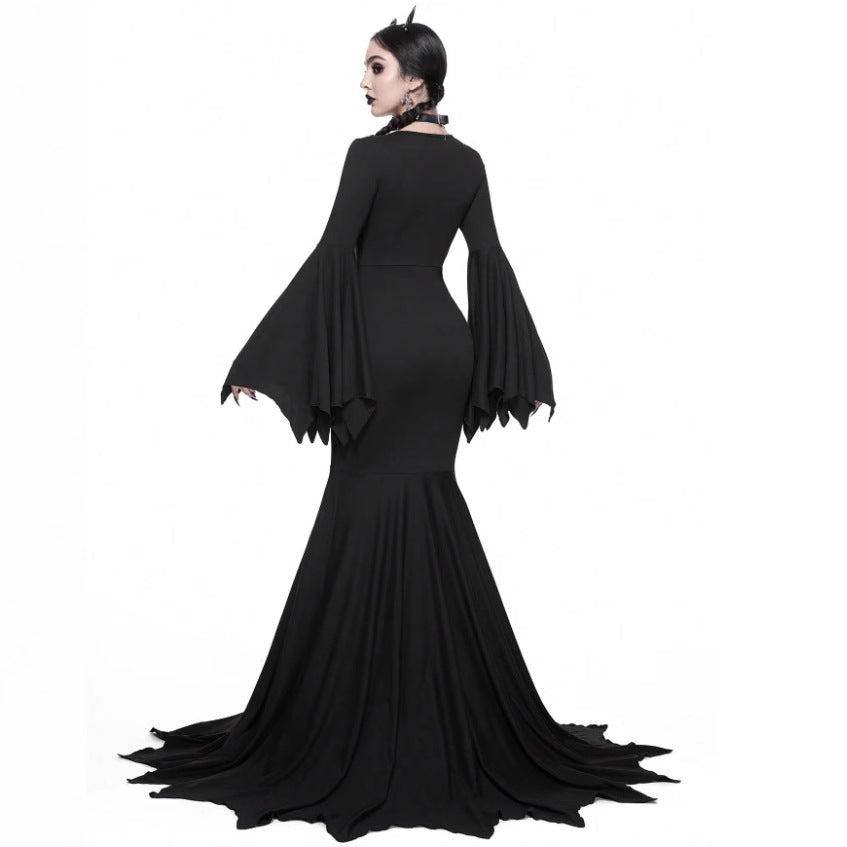 Women's Halloween Hot Fashion Elegant Slim Dress Batwing Dresses