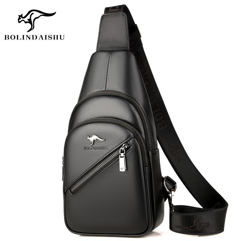 Men's Classic Genuine Leather Cowhide Fashion Bags