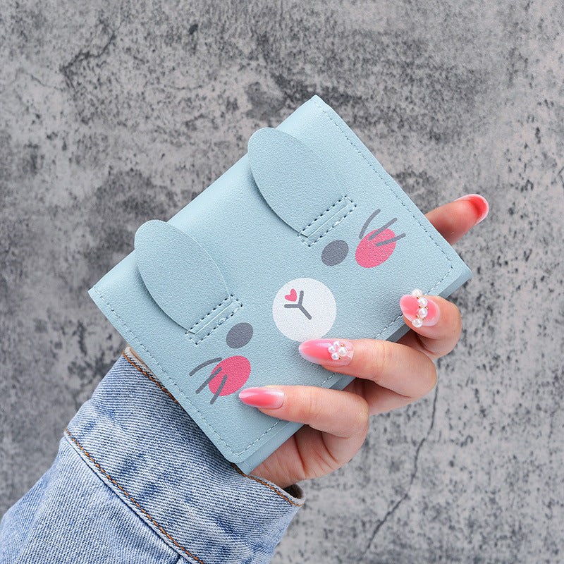 Women's Korean Short Creative Fashion Simple Ladies Wallets