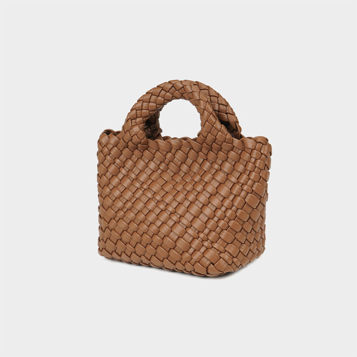 Women's Hand-woven Mother Portable Vegetable Basket Large Shoulder Bags