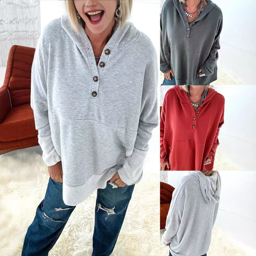 Versatile Unique Popular Women's Hooded Loose Clothing