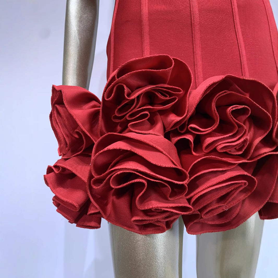 Red Tube Bandage Dress Fashion Sexy Dresses