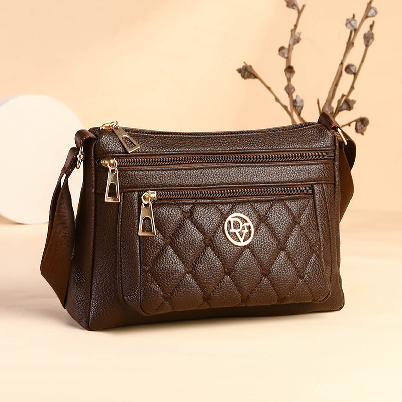 Women's Versatile Graceful Comfortable Summer Textured Crossbody Bags