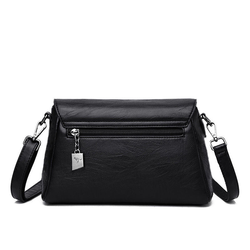 Women's Real Soft Leather Large Capacity Mom Crossbody Bags