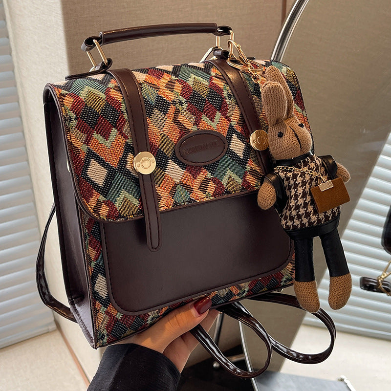 Women's Elegant Niche Western Style Fashion Handbags