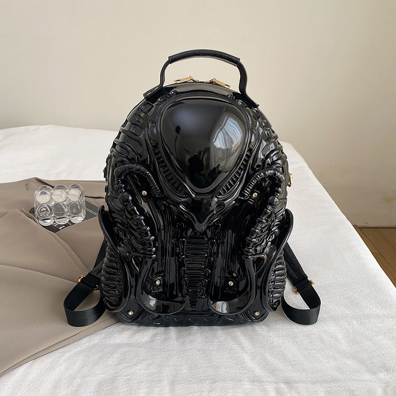 Women's Niche Unique Shaped Personality Street Punk Backpacks