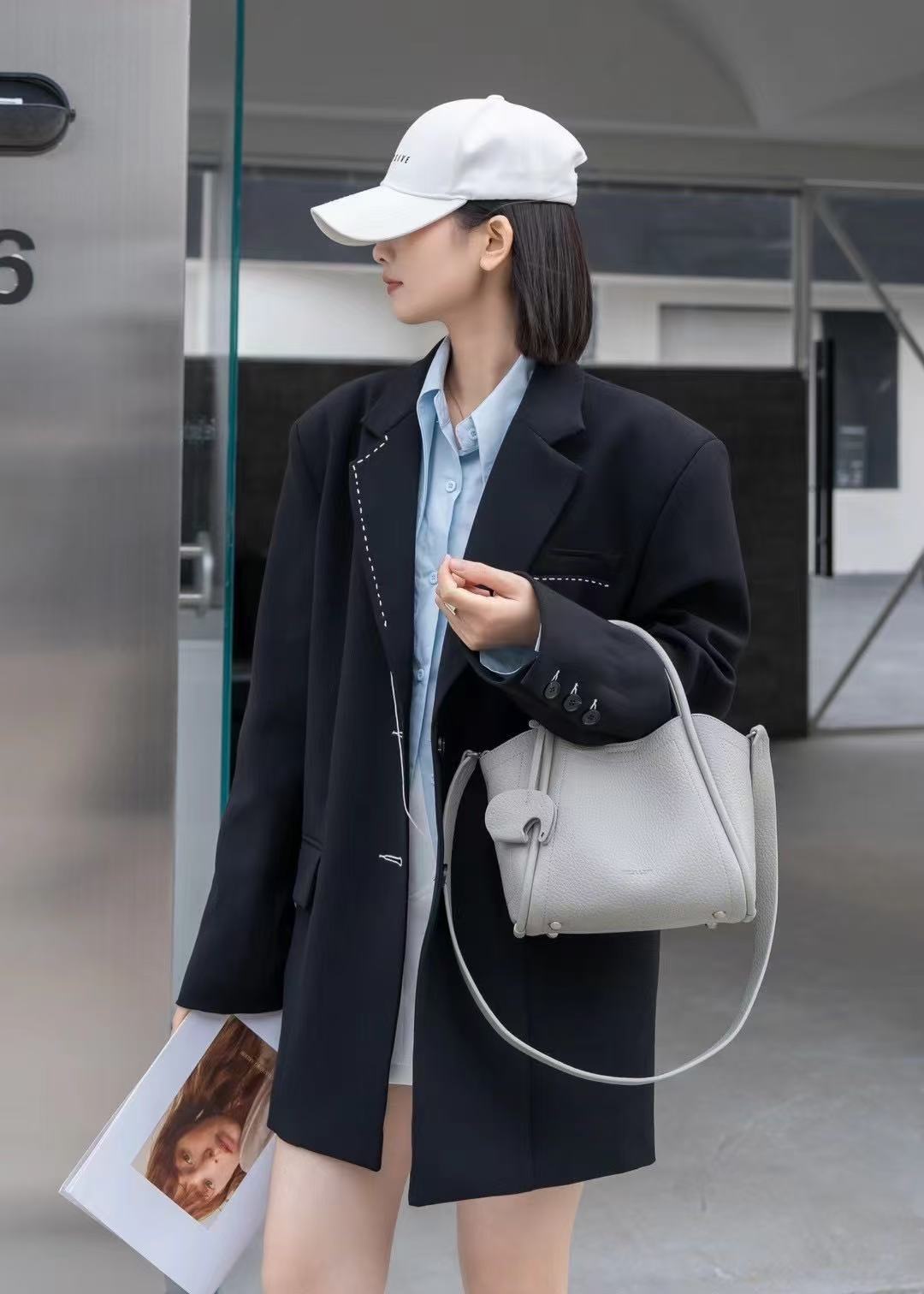 Classic Vegetable Basket Niche Fashion Portable Handbags