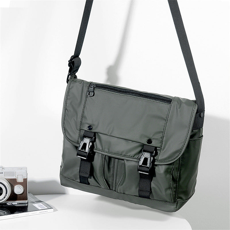 Men's Waterproof Oxford Cloth Retro Korean Fashion Men's Shoulder Bags