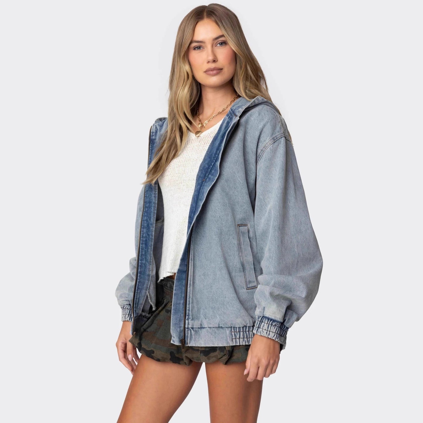Women's Super Nice Denim Autumn Loose Long Women's Jeans