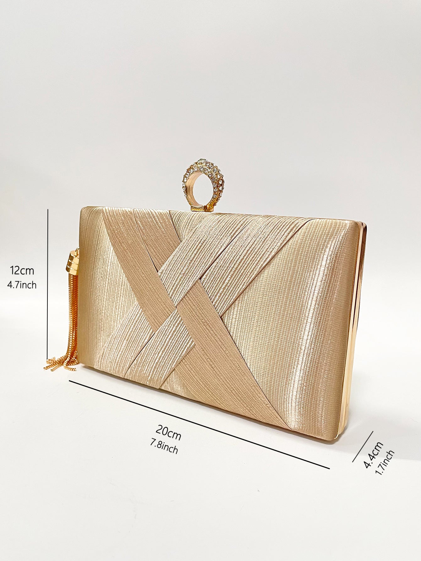 Women's Classic Tassel Dinner Vintage Chain Box Evening Bags