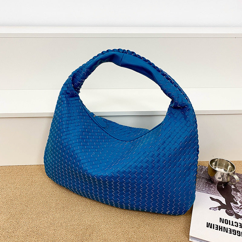 Women's Woven Large Capacity Commuter High-grade Bags