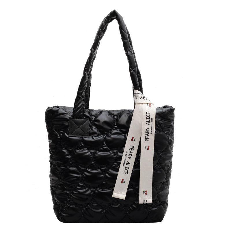 Winter Fashion Embroidery Clothes Commuter Portable Bags