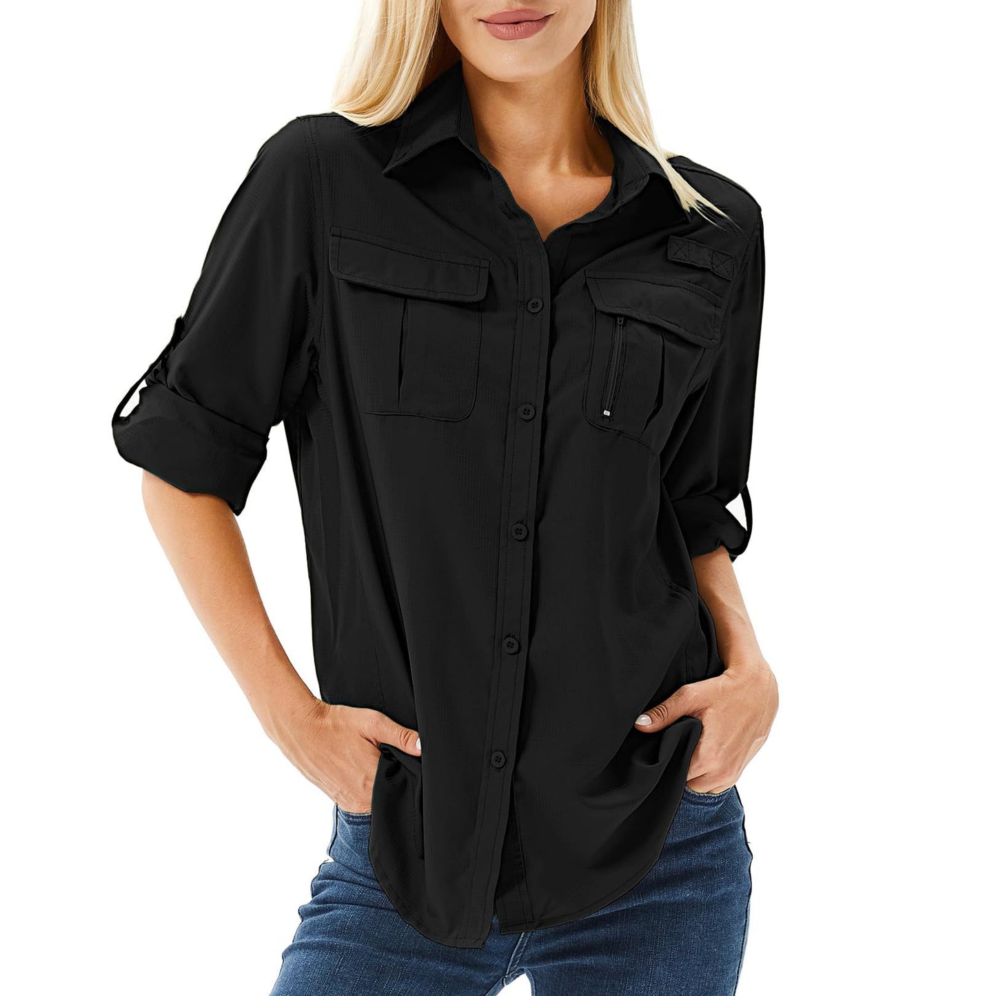 Women's Stretch Shirt Breathable Outdoor Thin Blouses
