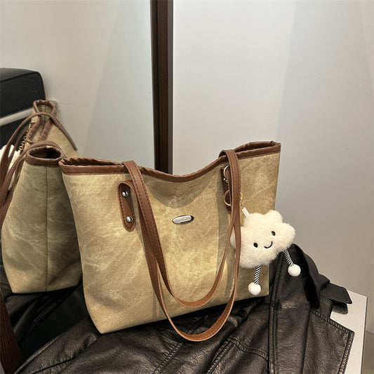 Women's Simple Large Capacity Fashion Commuter Shoulder Bags